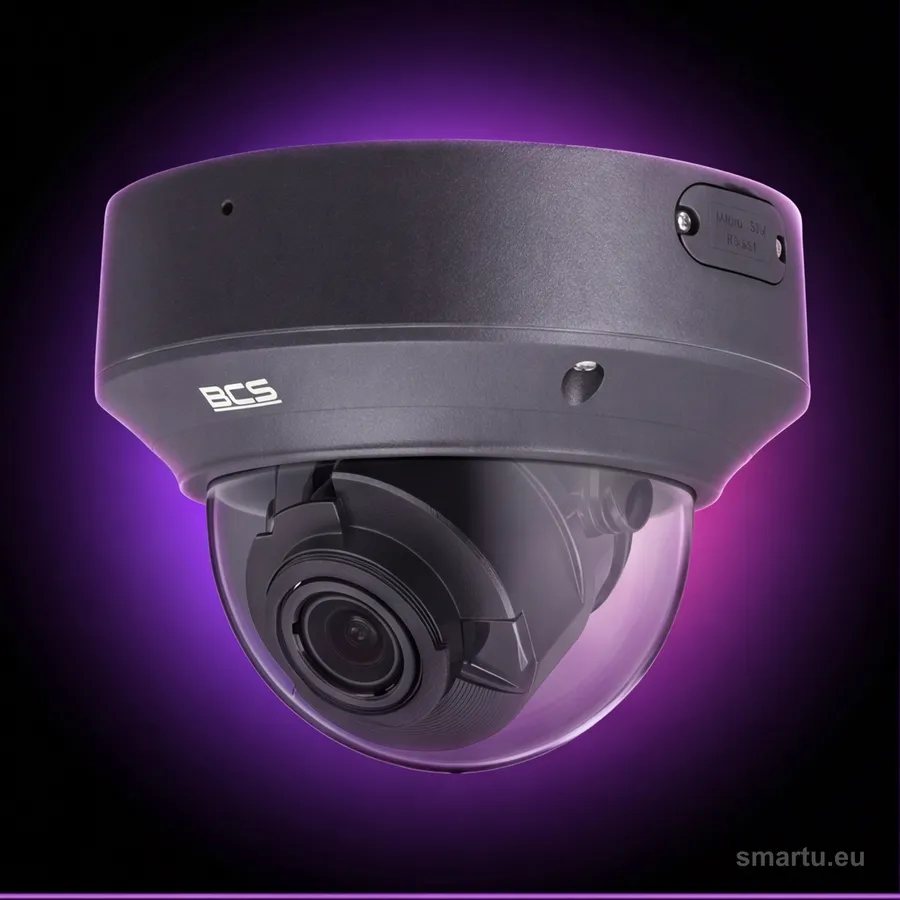 BCS POINT BCS-P-DIP55VSR4-Ai2-G kamera IP kopułowa wandaloodporna 5 Mpx motozoom AI IR 40m IP67 IK10 BCS POINT BCS-P-DIP55VSR4-Ai2-G kamera IP kopułowa wandaloodporna 5 Mpx motozoom AI IR 40m IP67 IK10
