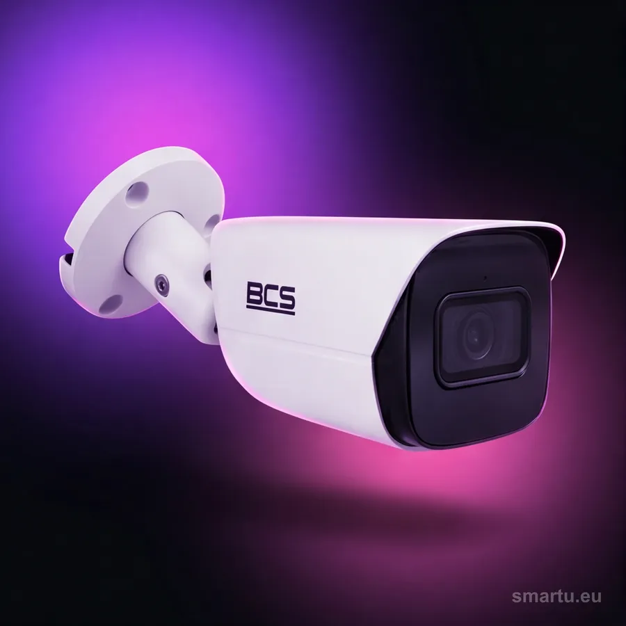 BCS LINE BCS-L-TIP28FSR5-Ai2 kamera IP tubowa 8Mpx 4K 2.8mm IR 50m WDR 120dB analityka AI SMD BCS LINE BCS-L-TIP28FSR5-Ai2 kamera IP tubowa 8Mpx 4K 2.8mm IR 50m WDR 120dB analityka AI SMD