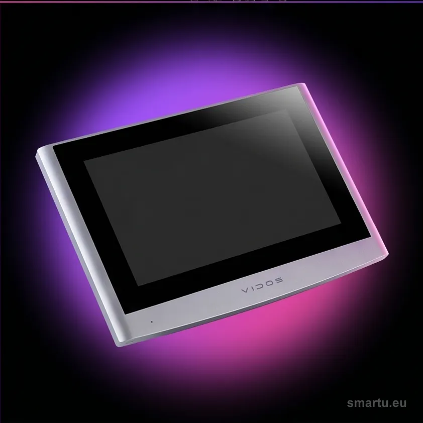 VIDOS IPX M100-X monitor wideodomofonu IP 7 cali WiFi PoE SIP 2.0 32 kamery IP VIDOS IPX M100-X monitor wideodomofonu IP 7 cali WiFi PoE SIP 2.0 32 kamery IP