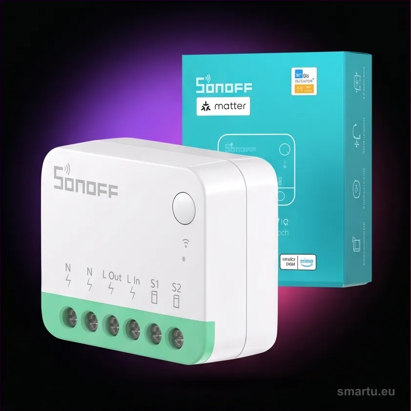 SONOFF Inteligentny przełącznik Wi-Fi 1-kanałowy MINIR4M Matter SONOFF Inteligentny przełącznik Wi-Fi 1-kanałowy MINIR4M Matter