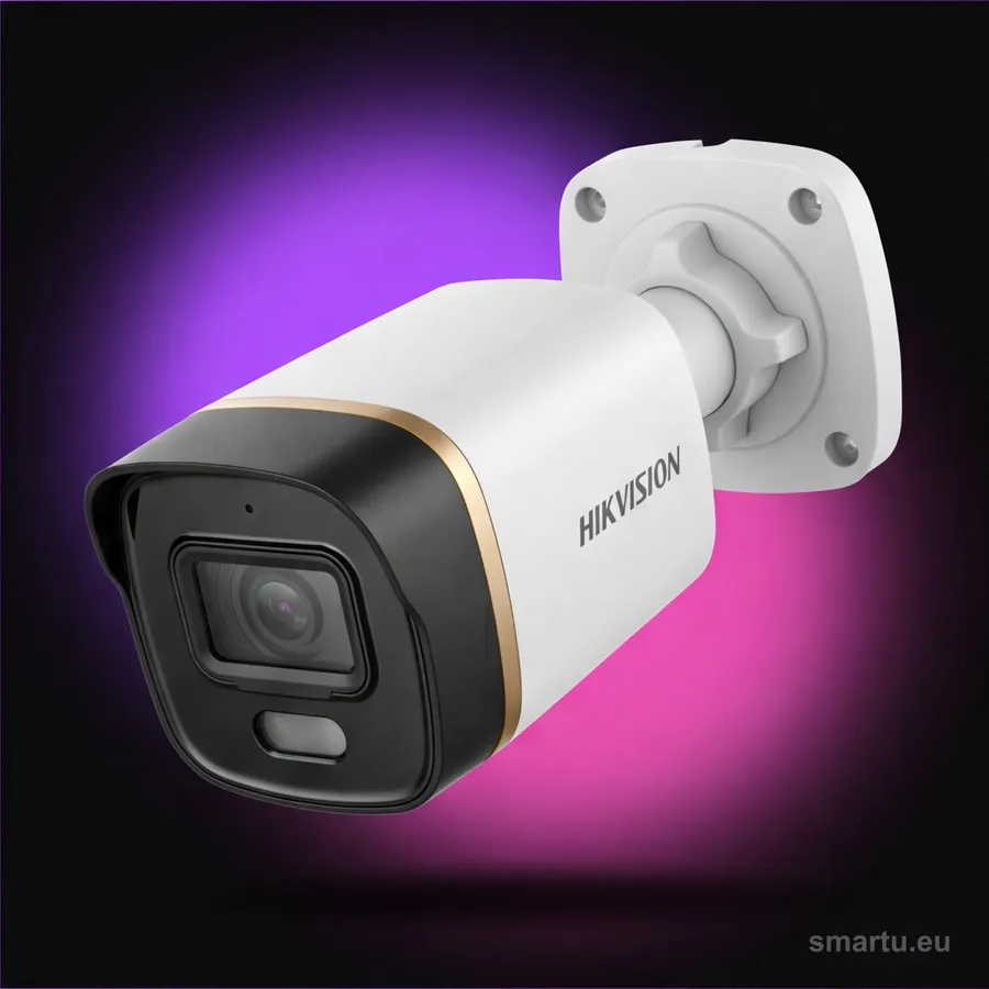Hikvision DS-2CE10DF3T-LFS kamera tubowa 2MP ColorVu, 4w1, kolor w nocy, mikrofon, IP67