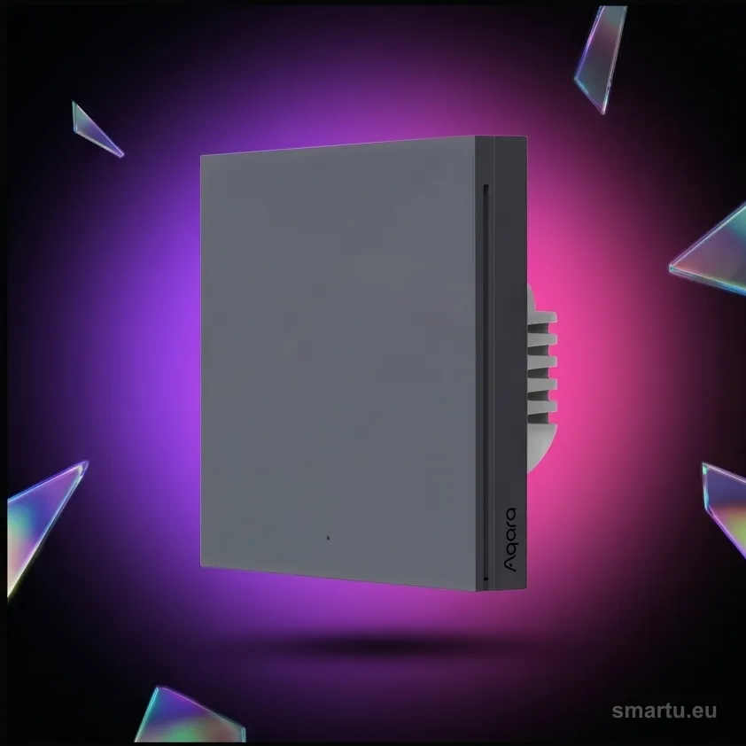 Aqara Smart Wall Switch H1 Szary pojedynczy bez neutrala Aqara Smart Wall Switch H1 Szary pojedynczy bez neutrala