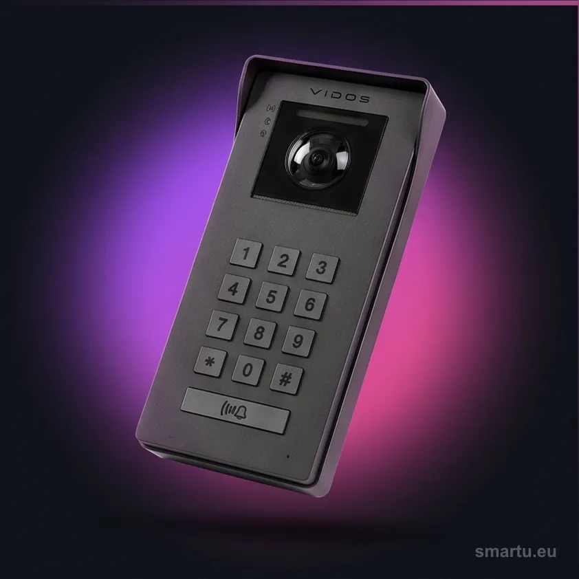 VIDOS 2IP S200 panel zewnętrzny wideodomofonu IP kamera Full HD 125 stopni kod QR 2-żyłowy VIDOS 2IP S200 panel zewnętrzny wideodomofonu IP kamera Full HD 125 stopni kod QR 2-żyłowy