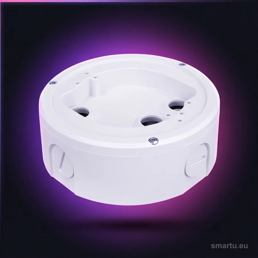 Adapter BCS Ultra BCS-U-FA puszka sufitowa do kamer fisheye, aluminium, IP66, biała