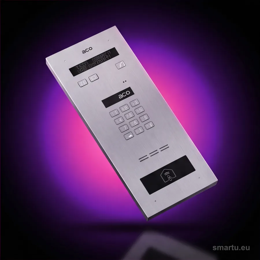ACO INSPIRO 5+ G2 panel domofonowy cyfrowy do 1020 lokali RFID szyfrator Master