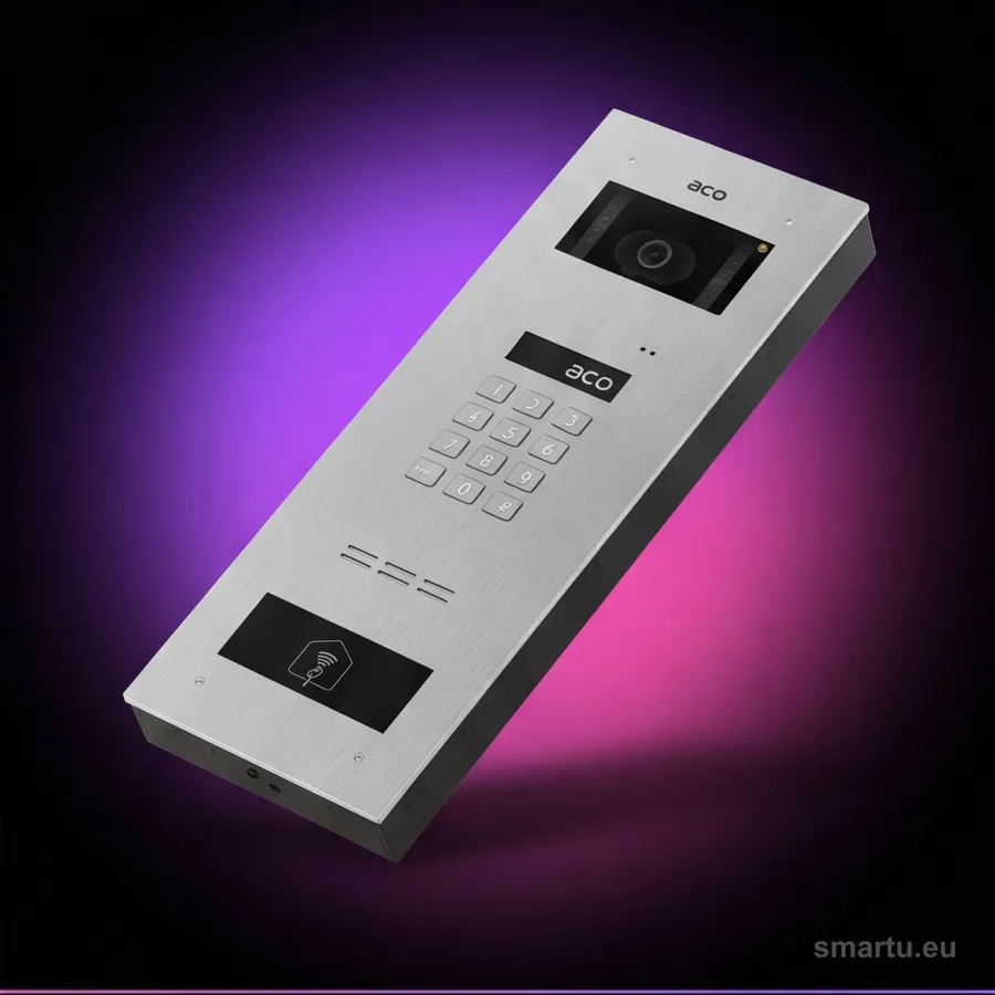 ACO INSPIRO 6+ G2 panel domofonowy cyfrowy szyfrator czytnik RFID kamera do 1020 lokali