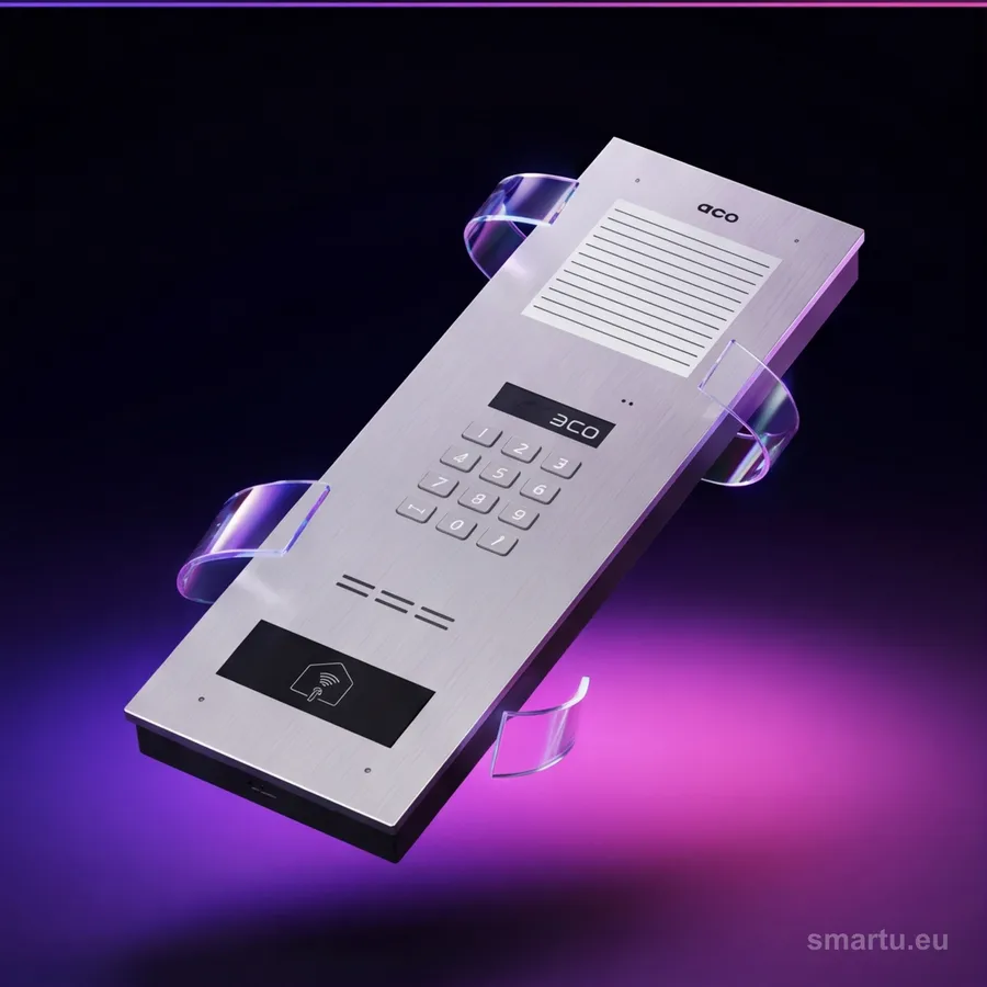 ACO INSPIRO 13+ G2 panel domofonowy cyfrowy 1020 lokali lista opisowa czytnik RFID