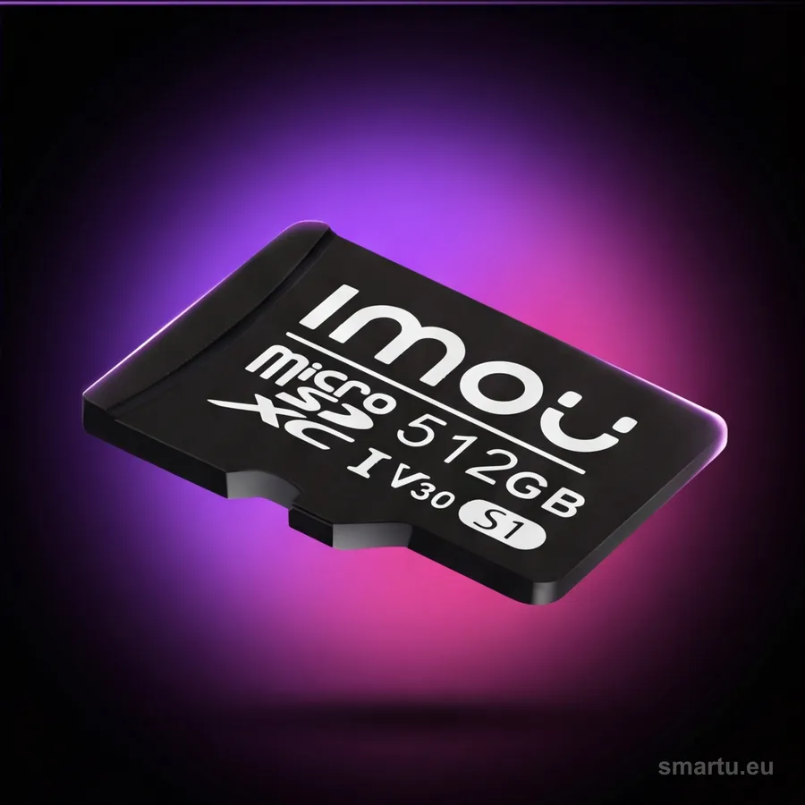 Karta microSD IMOU ST2-512-S1 512GB, microSDXC UHS-I U3 V30, do monitoringu i kamer 4K Karta microSD IMOU ST2-512-S1 512GB, microSDXC UHS-I U3 V30, do monitoringu i kamer 4K