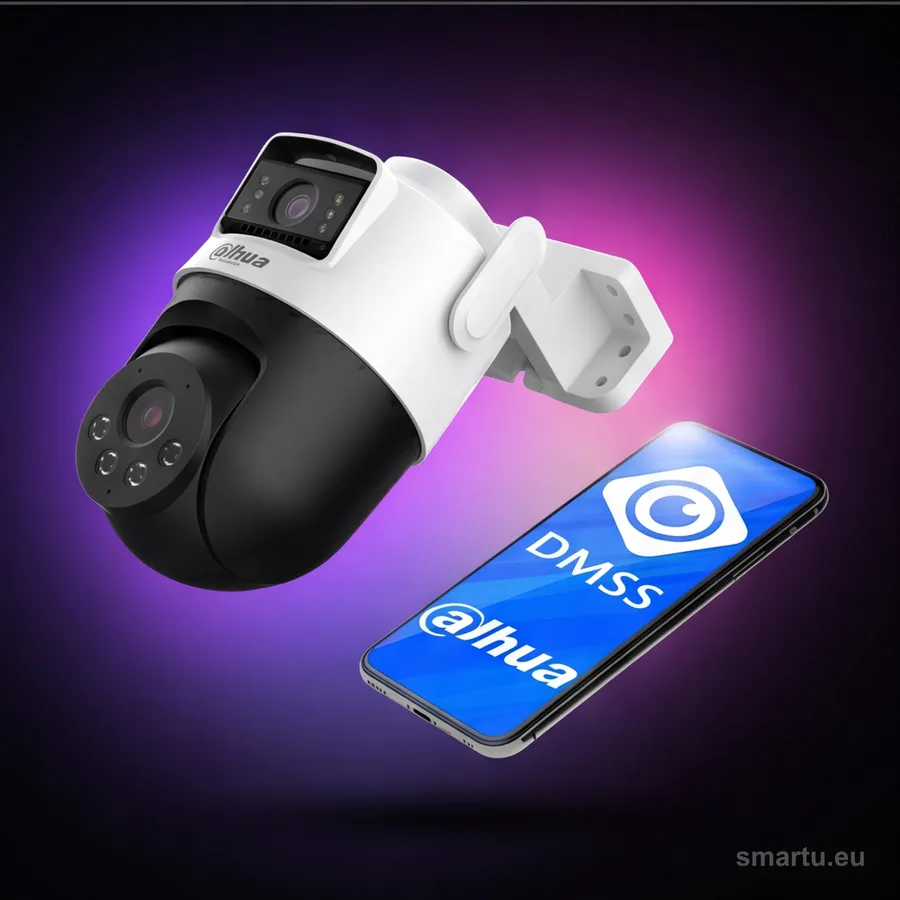 Dahua P3D-3F-PV kamera Wi-Fi 3+3MP obrotowa, dwa obiektywy, IR 30m, IP66, aktywne odstraszanie