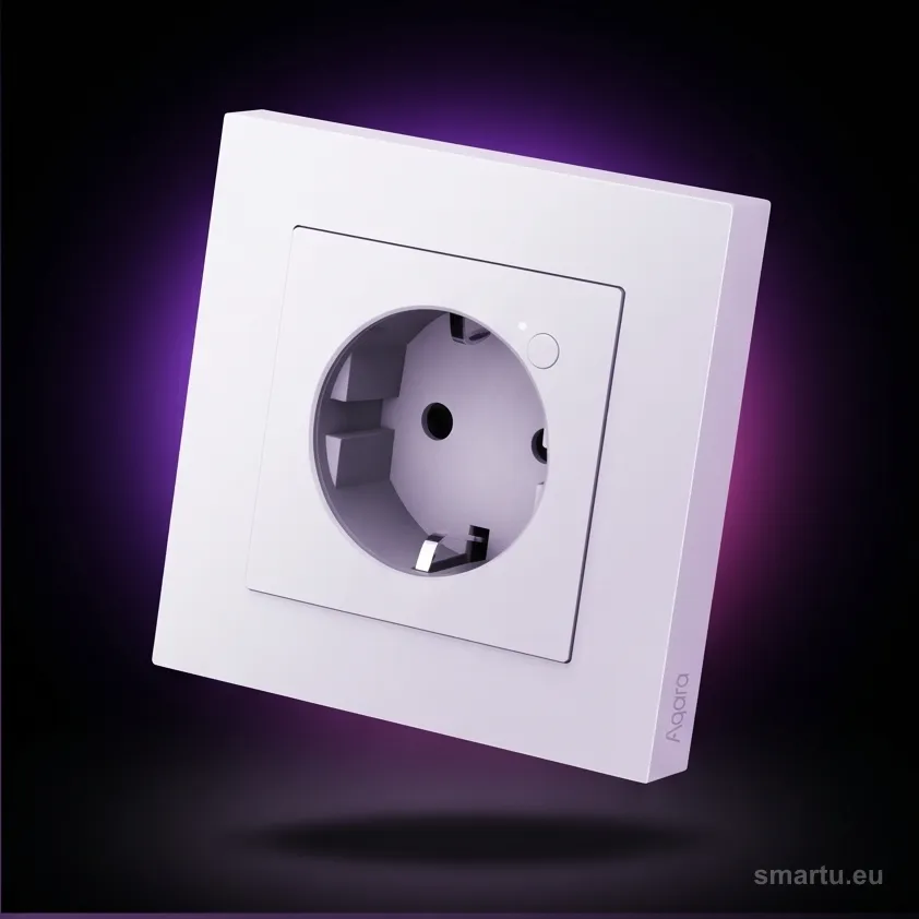 Aqara Wall Outlet H2 EU | Gniazdko elektryczne | Zigbee 3.0, Matter Aqara Wall Outlet H2 EU | Gniazdko elektryczne | Zigbee 3.0, Matter