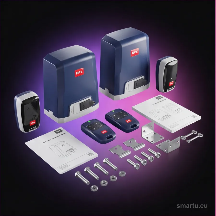 BFT VIRGO SMART BT B20 KIT automatyka brama dwuskrzydłowa 24V Bluetooth D-Track 200kg skrzydło BFT VIRGO SMART BT B20 KIT automatyka brama dwuskrzydłowa 24V Bluetooth D-Track 200kg skrzydło