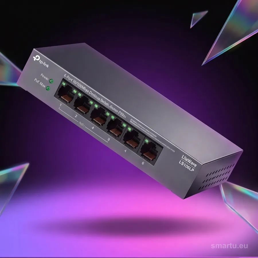 SWITCH TP-LINK LS106LP — ujęcie 1