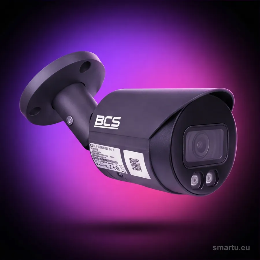 BCS LINE BCS-L-TIP15FCR3L3-Ai1-G kamera IP tubowa 5Mpx NightColor 2.8mm AI PoE IP67 kolorowe noce BCS LINE BCS-L-TIP15FCR3L3-Ai1-G kamera IP tubowa 5Mpx NightColor 2.8mm AI PoE IP67 kolorowe noce