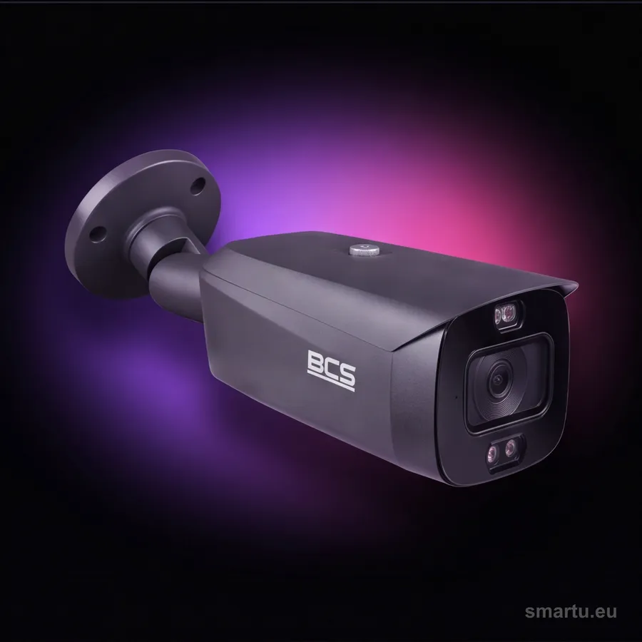 BCS LINE BCS-L-TIP58FCR3L3-Ai1-G kamera IP tubowa 8Mpx 4K NightColor 2.8mm IR 30m WhiteLight AI PoE BCS LINE BCS-L-TIP58FCR3L3-Ai1-G kamera IP tubowa 8Mpx 4K NightColor 2.8mm IR 30m WhiteLight AI PoE