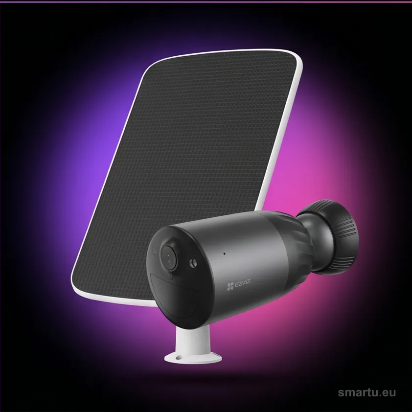 Kamera IP Ezviz BC1c 4K 8MPx bezprzewodowa z panelem solarnym Kamera IP Ezviz BC1c 4K 8MPx bezprzewodowa z panelem solarnym