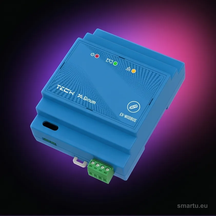 Extender sygnału na szynę DIN EX-MODBUS Tech sterowniki Extender sygnału na szynę DIN EX-MODBUS Tech sterowniki