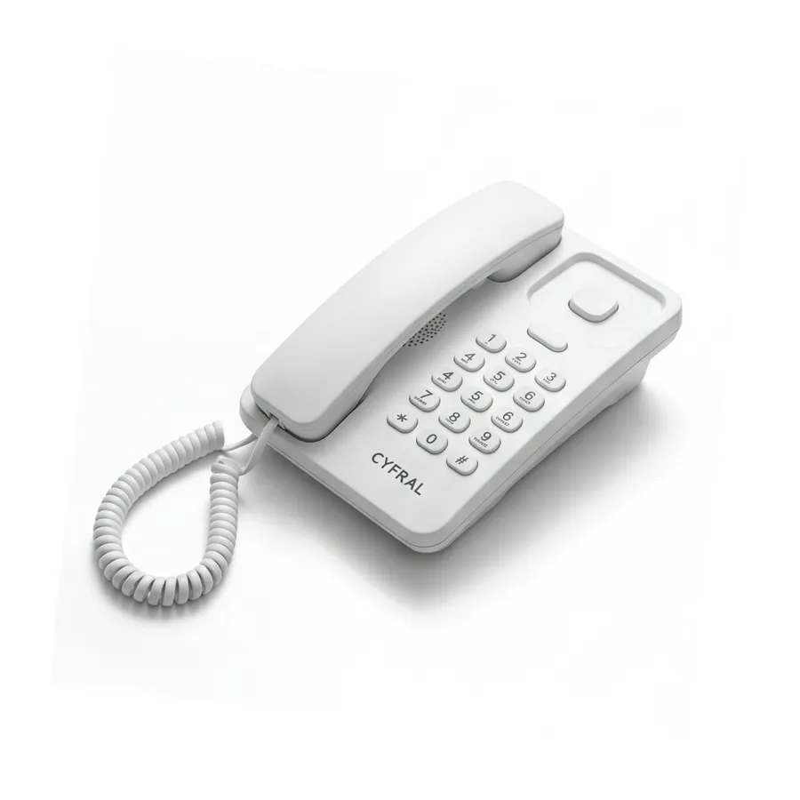Unifon CYFRAL BALTIC D biały 2-przewodowy Unifon CYFRAL BALTIC D biały 2-przewodowy