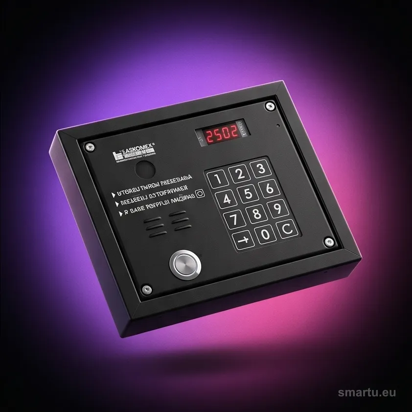 Laskomex CP-3103TR kaseta zewnętrzna panel domofonowy czarny RFID iButton 255 abonentów Laskomex CP-3103TR kaseta zewnętrzna panel domofonowy czarny RFID iButton 255 abonentów
