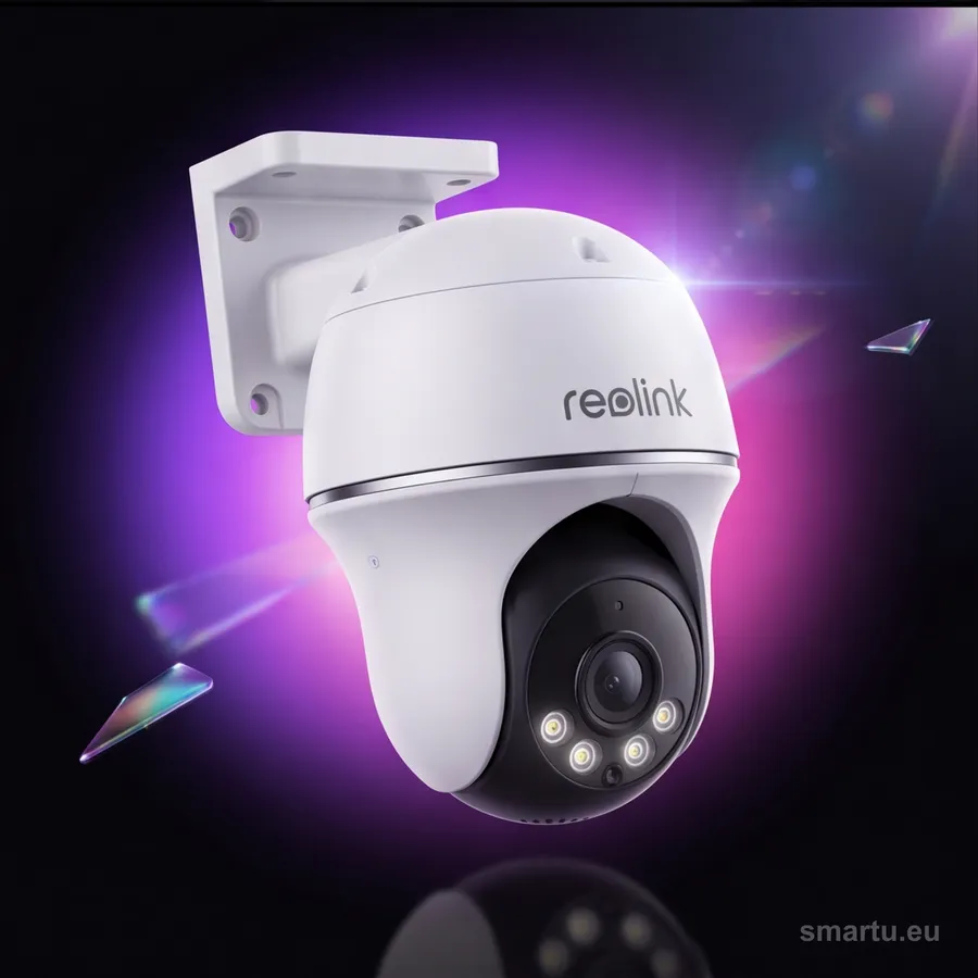 Kamera IP Reolink E Series E540 PTZ 5MP Wi-Fi LED biała