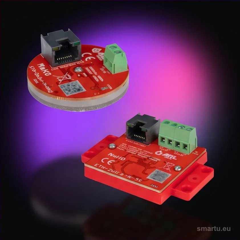 ATTE ETH-2wire-A-SET2 zestaw konwerterów, Ethernet i PoE po 2 żyłach, do 800 m ATTE ETH-2wire-A-SET2 zestaw konwerterów, Ethernet i PoE po 2 żyłach, do 800 m