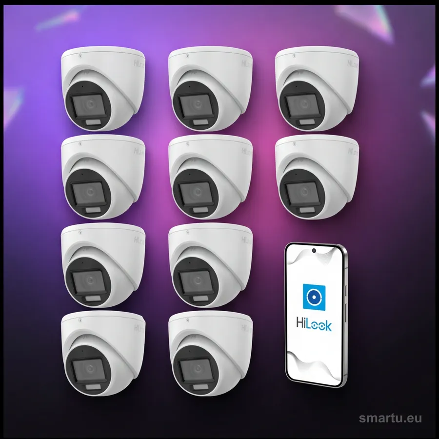 Kamera 4w1 HiLook TVI-T8M-20DL kopułka 8MP Hybrid Light 2.8mm IP67 opakowanie zbiorcze 10szt Kamera 4w1 HiLook TVI-T8M-20DL kopułka 8MP Hybrid Light 2.8mm IP67 opakowanie zbiorcze 10szt