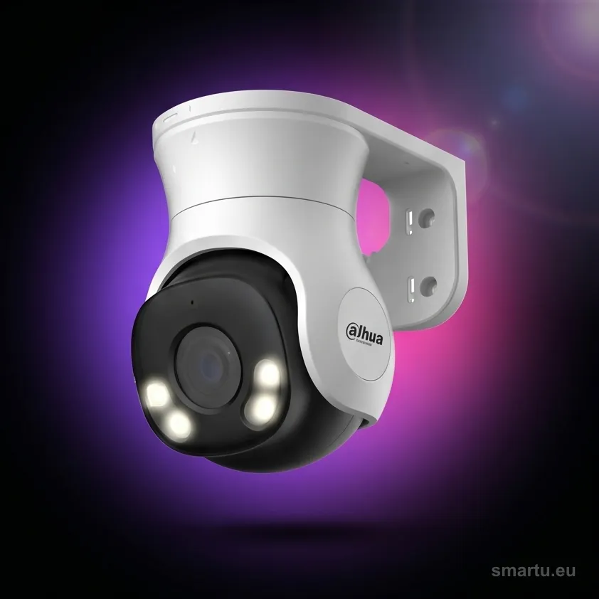 Kamera obrotowa Dahua HAC-PT1239A-A-LED 2MP Full-color, 4w1, obiektyw 2,8 mm, mikrofon, IP66 na zewnątrz Kamera obrotowa Dahua HAC-PT1239A-A-LED 2MP Full-color, 4w1, obiektyw 2,8 mm, mikrofon, IP66 na zewnątrz