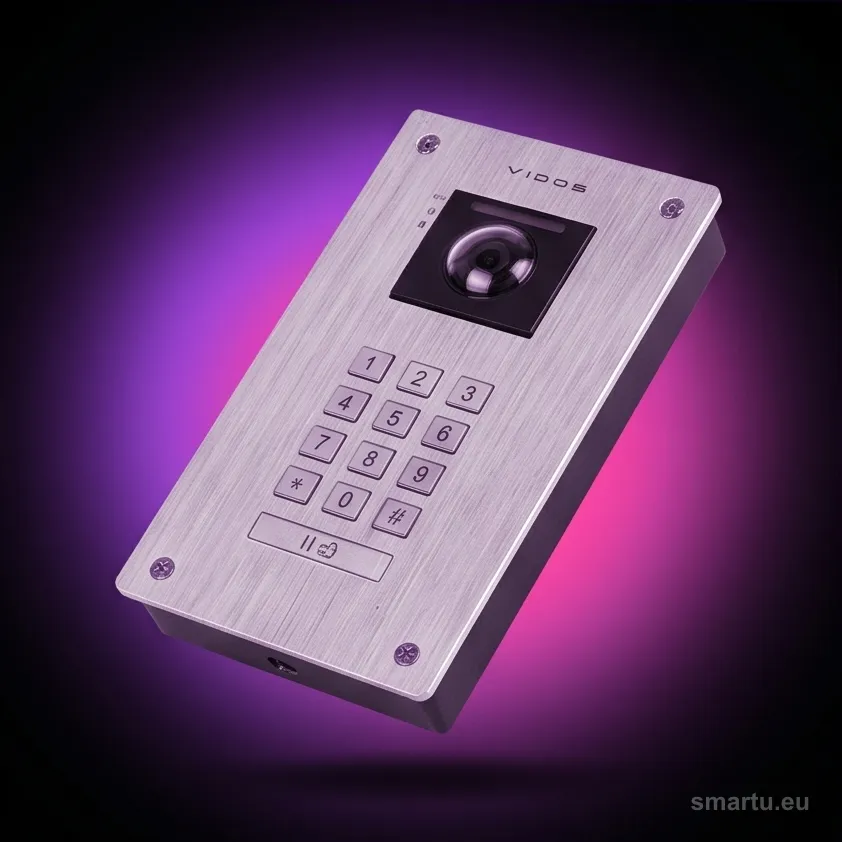VIDOS 2IP S204 panel zewnętrzny wideodomofon IP 2Mpx IR czytnik QR klawiatura dotykowa VIDOS 2IP S204 panel zewnętrzny wideodomofon IP 2Mpx IR czytnik QR klawiatura dotykowa