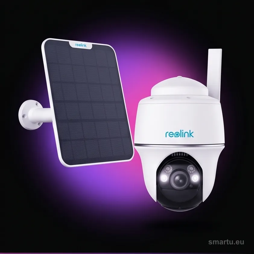 Kamera IP Reolink GO SERIES G430 akumulatorowa 4G LTE 5MP z panelem solarnym Kamera IP Reolink GO SERIES G430 akumulatorowa 4G LTE 5MP z panelem solarnym