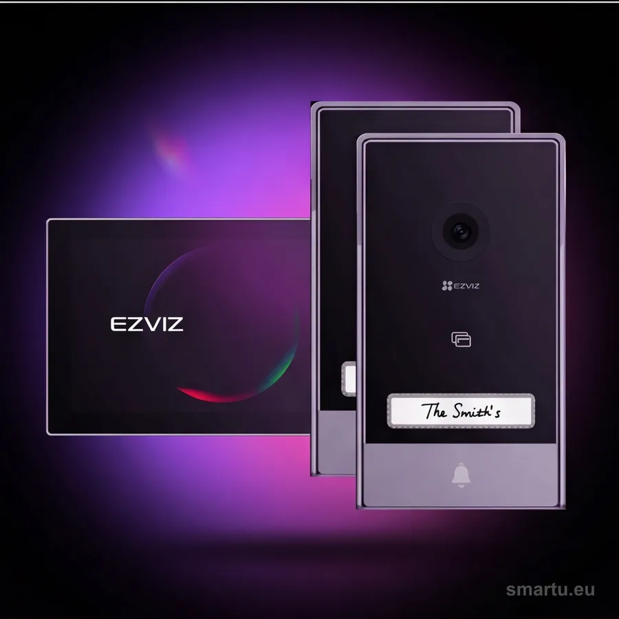 EZVIZ HP7 zestaw wideodomofonowy 2K WiFi 7 cali dwa panele bramowe 3MP smart home EZVIZ HP7 zestaw wideodomofonowy 2K WiFi 7 cali dwa panele bramowe 3MP smart home