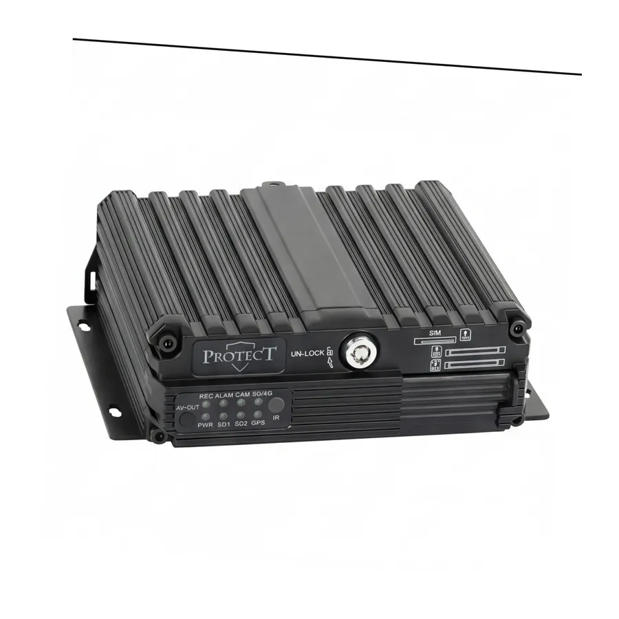 Rejestrator mobilny AHD, PAL, IP PROTECT-316 4 kanały Rejestrator mobilny AHD, PAL, IP PROTECT-316 4 kanały