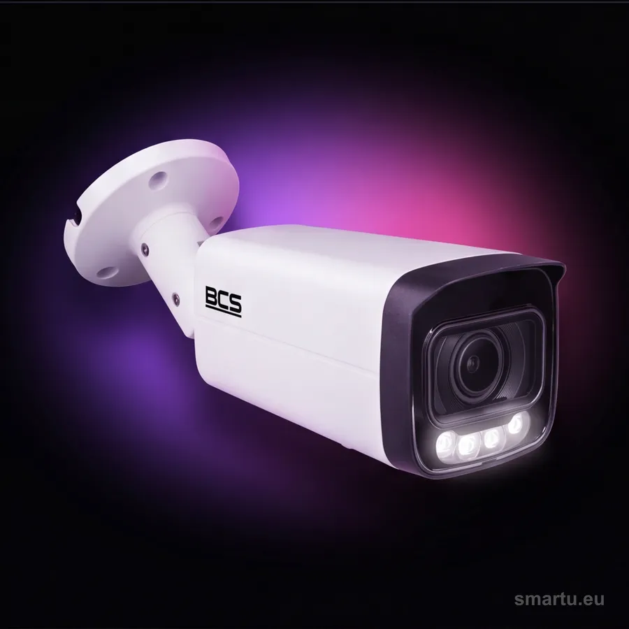 BCS LINE BCS-L-TIP412FCR3L3-Ai1 kamera IP 12Mpx tuba NightColor LED 30m IP67 PoE mikrofon AI BCS LINE BCS-L-TIP412FCR3L3-Ai1 kamera IP 12Mpx tuba NightColor LED 30m IP67 PoE mikrofon AI