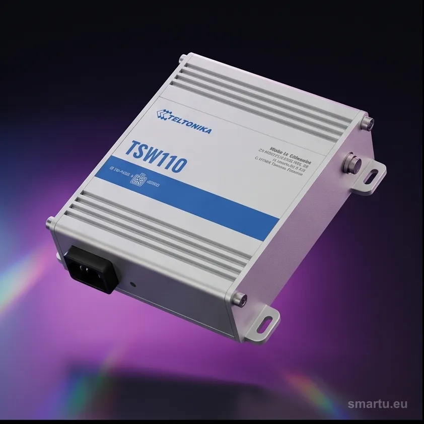 Teltonika TSW110 switch przemysłowy 5xGE (TSW110000000) Teltonika TSW110 switch przemysłowy 5xGE (TSW110000000)