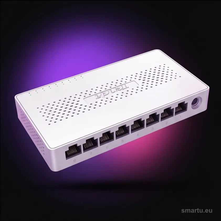 SWITCH TENDA SM108 Ethernet 2,5G SWITCH TENDA SM108 Ethernet 2,5G