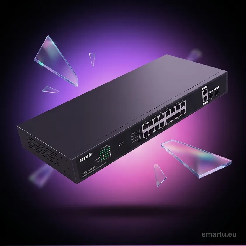 SWITCH POE TENDA TEG1120P-16-150W SWITCH POE TENDA TEG1120P-16-150W