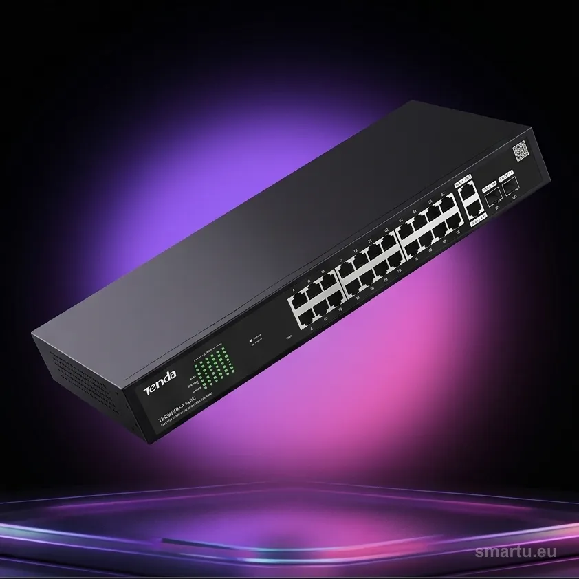 SWITCH POE TENDA TEG2228P-24-410W SWITCH POE TENDA TEG2228P-24-410W