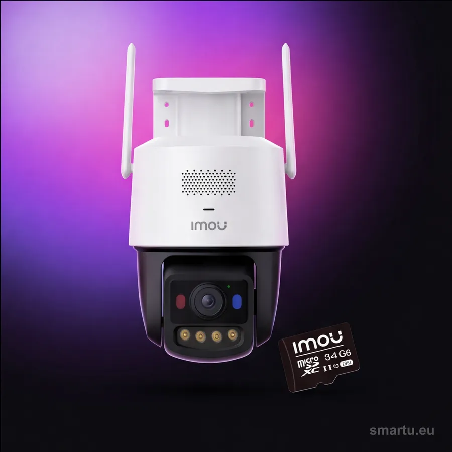Kamera IP Imou Titan Pro 6MP Aurora Wi-Fi PoE z kartą pamięci 64GB