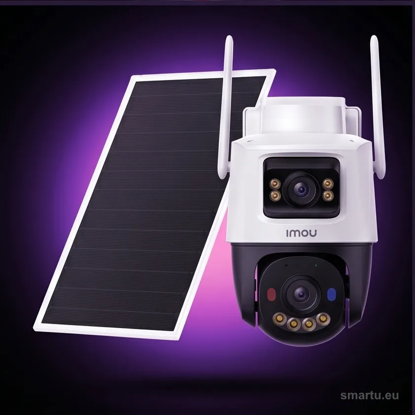 Kamera IP Imou AOV Dual 10MP (5MP+5MP) z panelem solarnym 2.4GHz WiFi+4G Kamera IP Imou AOV Dual 10MP (5MP+5MP) z panelem solarnym 2.4GHz WiFi+4G