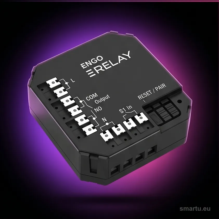 ENGO Controls EREL12-ZB, Inteligentny przekaźnik Zig ENGO Controls EREL12-ZB, Inteligentny przekaźnik Zig