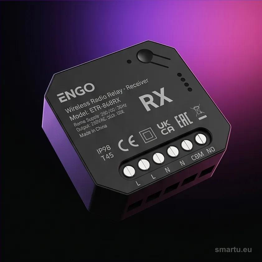 ENGO Controls ETR-868RX, Dodatkowy odbiornik do przekaźnika bezprzewodowego EngoLink ETR-868 ENGO Controls ETR-868RX, Dodatkowy odbiornik do przekaźnika bezprzewodowego EngoLink ETR-868