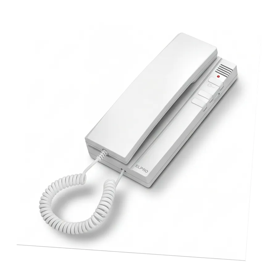 Unifon cyfrowy ELFON OPTIMA OP-U7/3, biały (trzy przyciski) Unifon cyfrowy ELFON OPTIMA OP-U7/3, biały (trzy przyciski)