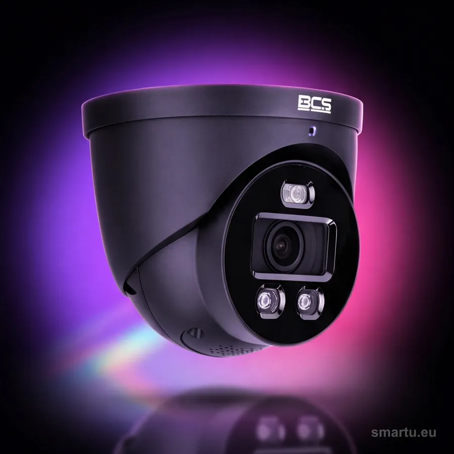 BCS LINE BCS-L-EIP68FCR3L3-Ai1-G kamera IP kopułkowa 8Mpx NightColor LED AcuPick mikrofon BCS LINE BCS-L-EIP68FCR3L3-Ai1-G kamera IP kopułkowa 8Mpx NightColor LED AcuPick mikrofon