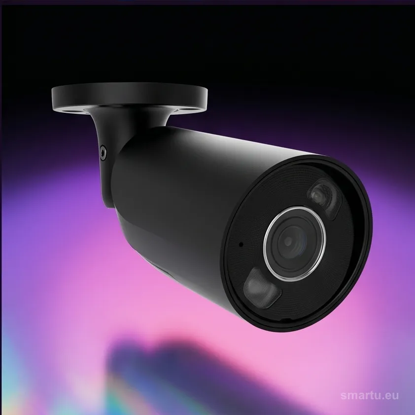 Ajax BulletCam HL 5MP 2.8mm kamera tuba czarna IP65 IR 35m AI detekcja PoE NVR Ajax BulletCam HL 5MP 2.8mm kamera tuba czarna IP65 IR 35m AI detekcja PoE NVR