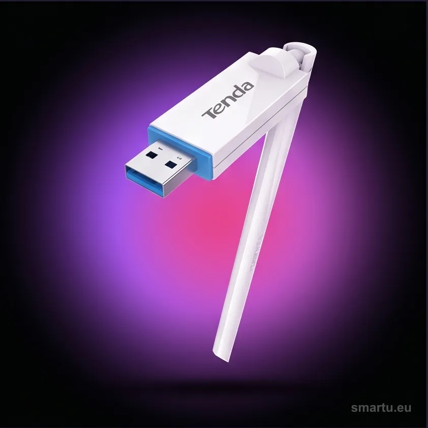 ADAPTER WIFI USB TENDA U2 Wi-Fi6 AX300 ADAPTER WIFI USB TENDA U2 Wi-Fi6 AX300