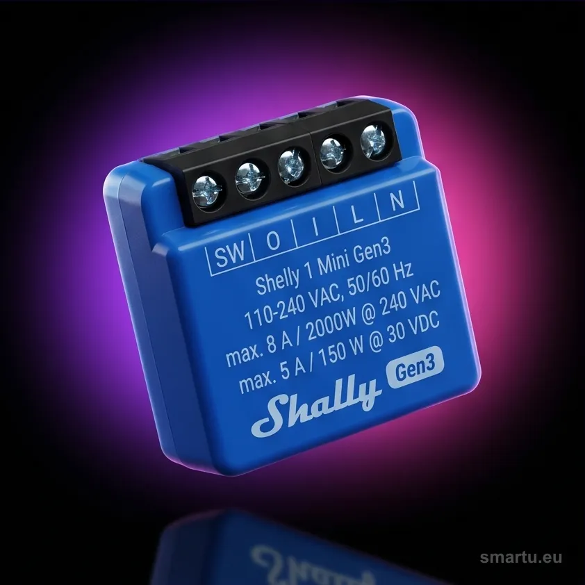 Shelly 1 Mini Gen3 Shelly 1 Mini Gen3