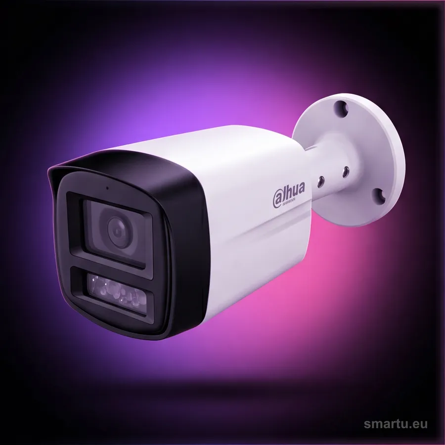 Kamera tubowa Dahua HAC-HFW1801TLM-IL-A 4K 8MP Smart Dual Light, mikrofon, IP67, 4w1 Kamera tubowa Dahua HAC-HFW1801TLM-IL-A 4K 8MP Smart Dual Light, mikrofon, IP67, 4w1