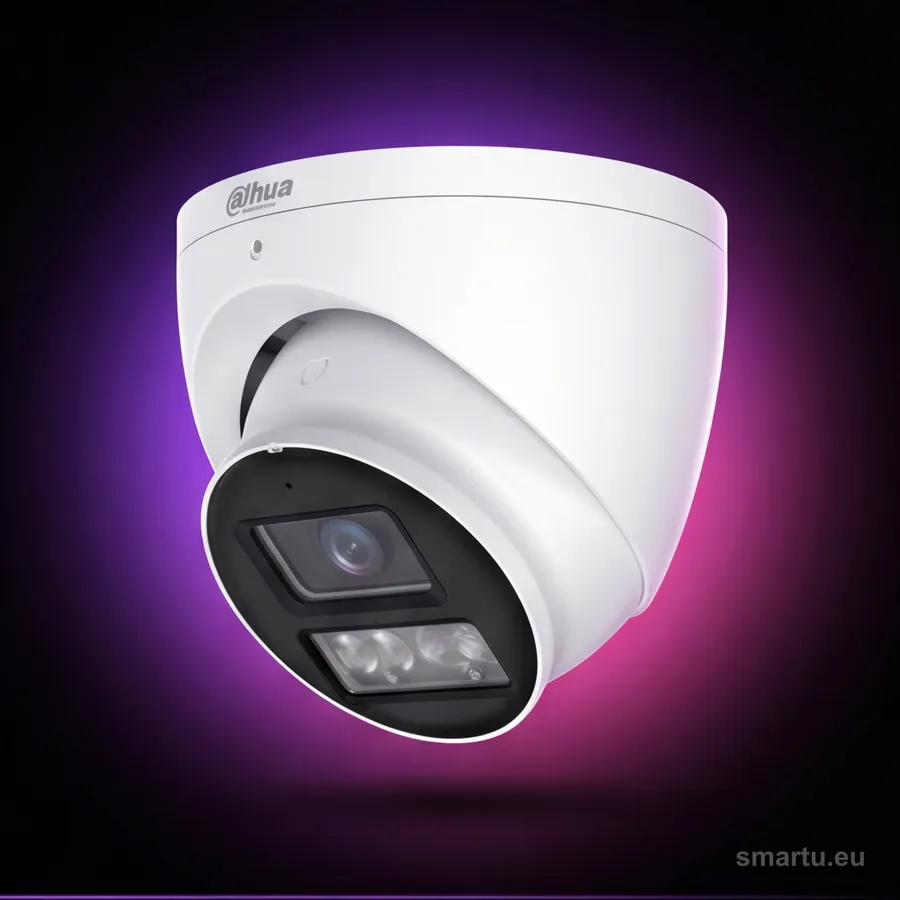 Kamera 4w1 Dahua HAC-HDW1801T-IL-A 2.8mm 8MP 4K kopułkowa Smart Dual Light IR 40m IP67 Kamera 4w1 Dahua HAC-HDW1801T-IL-A 2.8mm 8MP 4K kopułkowa Smart Dual Light IR 40m IP67
