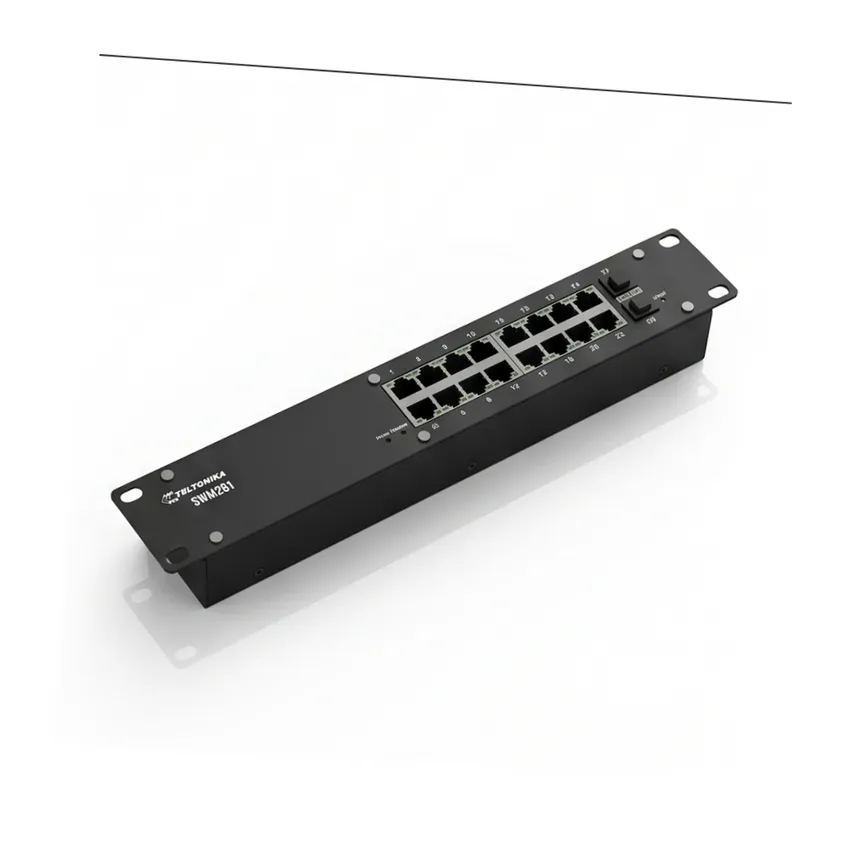 Teltonika SWM281 switch przemysłowy 24xGE 4xSFP (SWM281000200) Teltonika SWM281 switch przemysłowy 24xGE 4xSFP (SWM281000200)