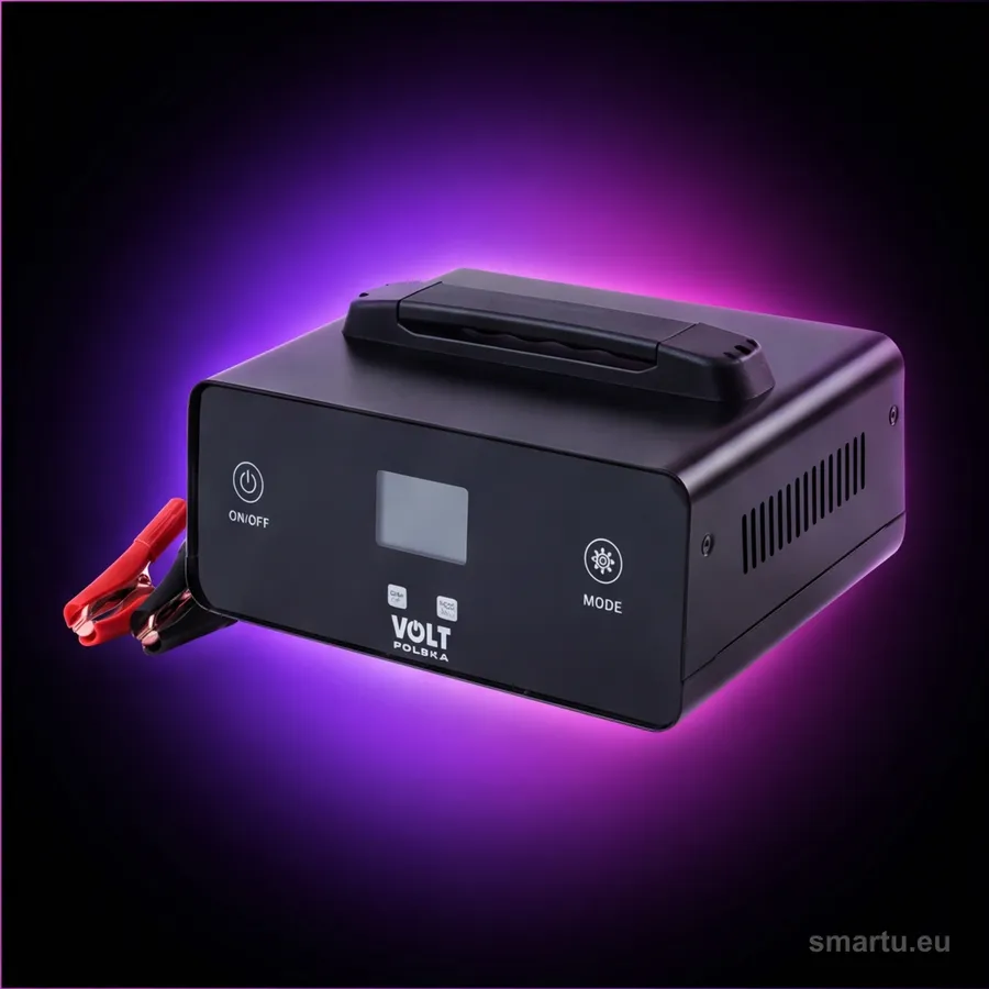 Prostownik Smart Volt Polska 12V/24V 15A A20 Black — ujęcie 1