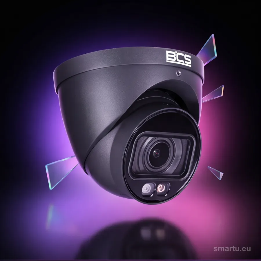 BCS LINE BCS-L-EIP58VCR5L4-Ai1-G kamera kopułowa IP 8MP NightColor LED 50m WDR AI motozoom zewnętrzna BCS LINE BCS-L-EIP58VCR5L4-Ai1-G kamera kopułowa IP 8MP NightColor LED 50m WDR AI motozoom zewnętrzna