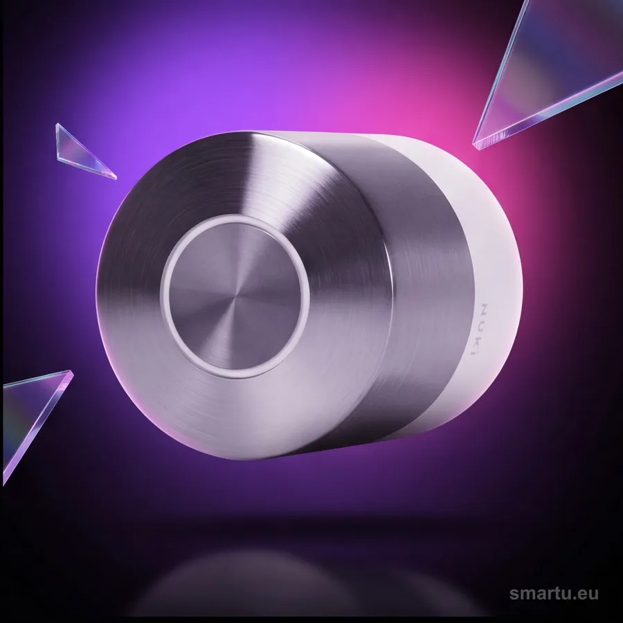 NUKI Smart Lock Pro 4. generacji zamek inteligentny Bluetooth WiFi Matter Thread Auto-Unlock bez wymiany cylindra NUKI Smart Lock Pro 4. generacji zamek inteligentny Bluetooth WiFi Matter Thread Auto-Unlock bez wymiany cylindra